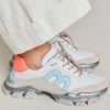 Momoni Puffin Sneakers - Wit/Veelkleurig
